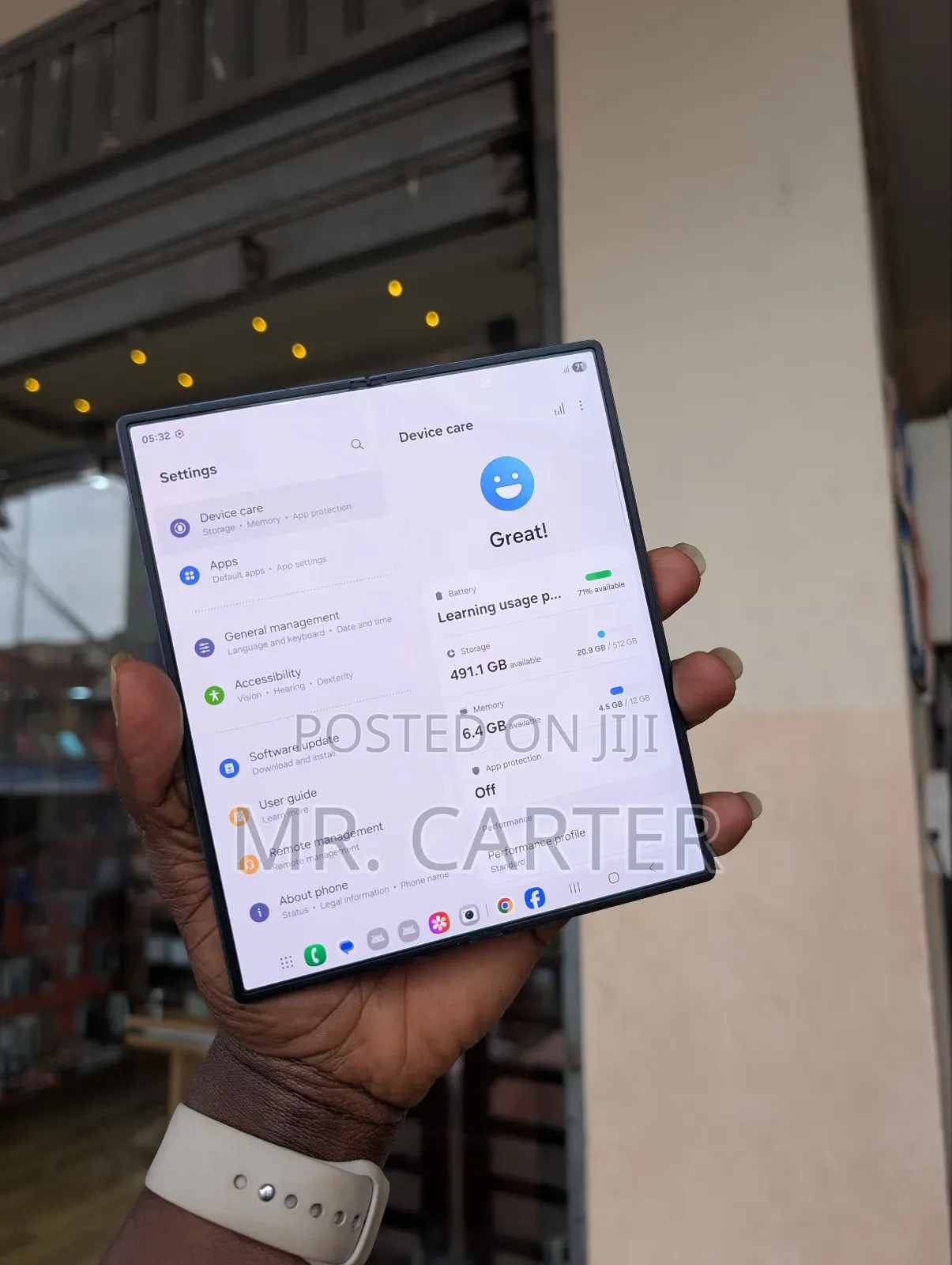 New Samsung Galaxy Z Fold6 512 GB Blue