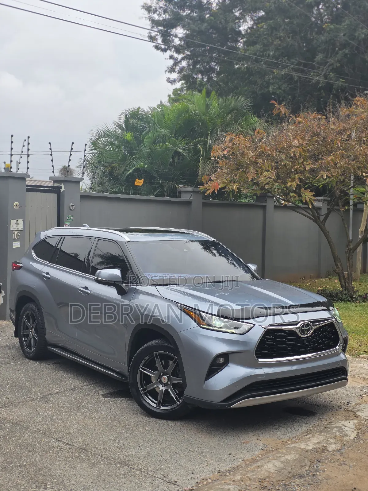 Toyota Highlander Platinum AWD 2020 Blue