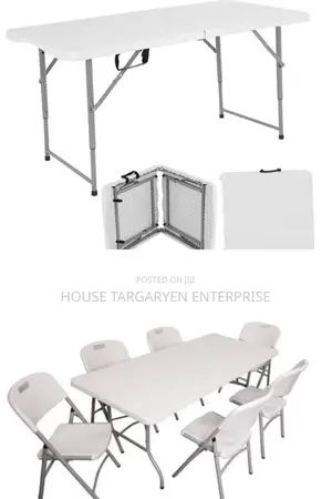8-Seater Foldable Table