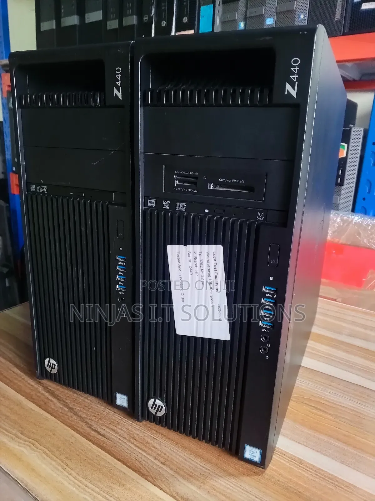 Desktop Computer HP Z440 24GB Intel Xeon SSD 512GB