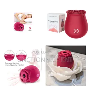Lzduatan Usb Rose Vibrator Vagina Clitoris Sucker Purple