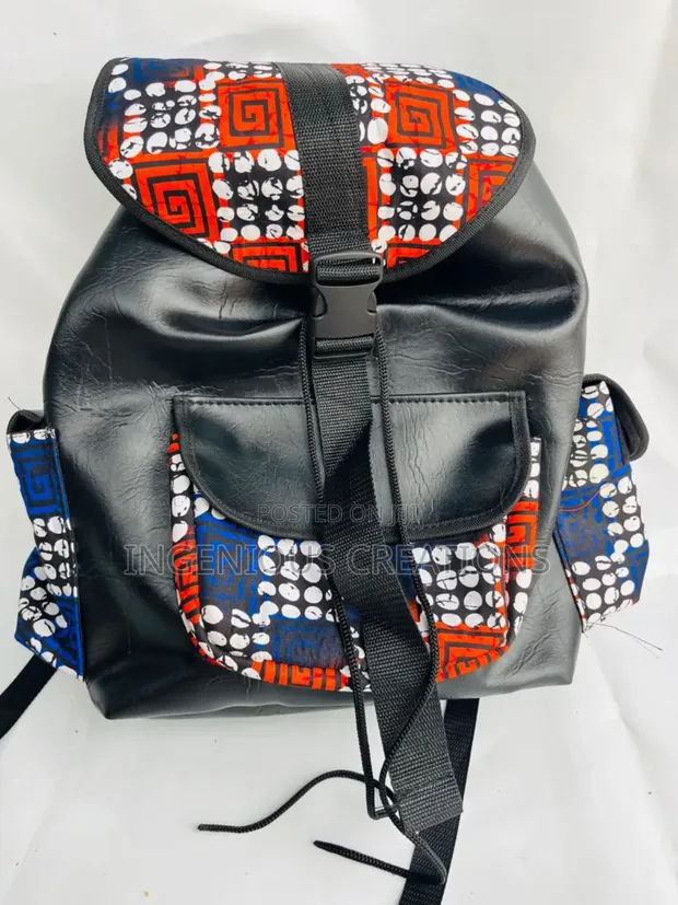 African Print Backpacks for sale - Ingenious Creations  Price: GH 150 on  Jiji.com.gh [Ablekuma]