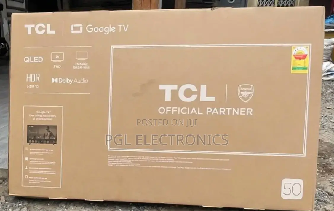 TCL FHD 50-Inch Qled Smart Google Tv | 2025 Model