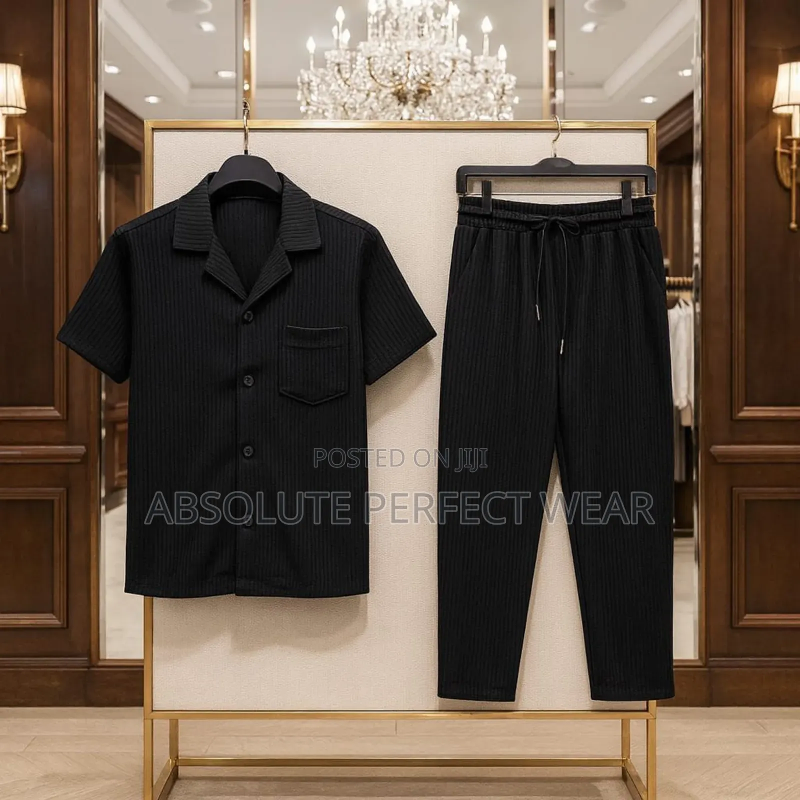 New Arrivals Plain Black Kaftan for Men Sale