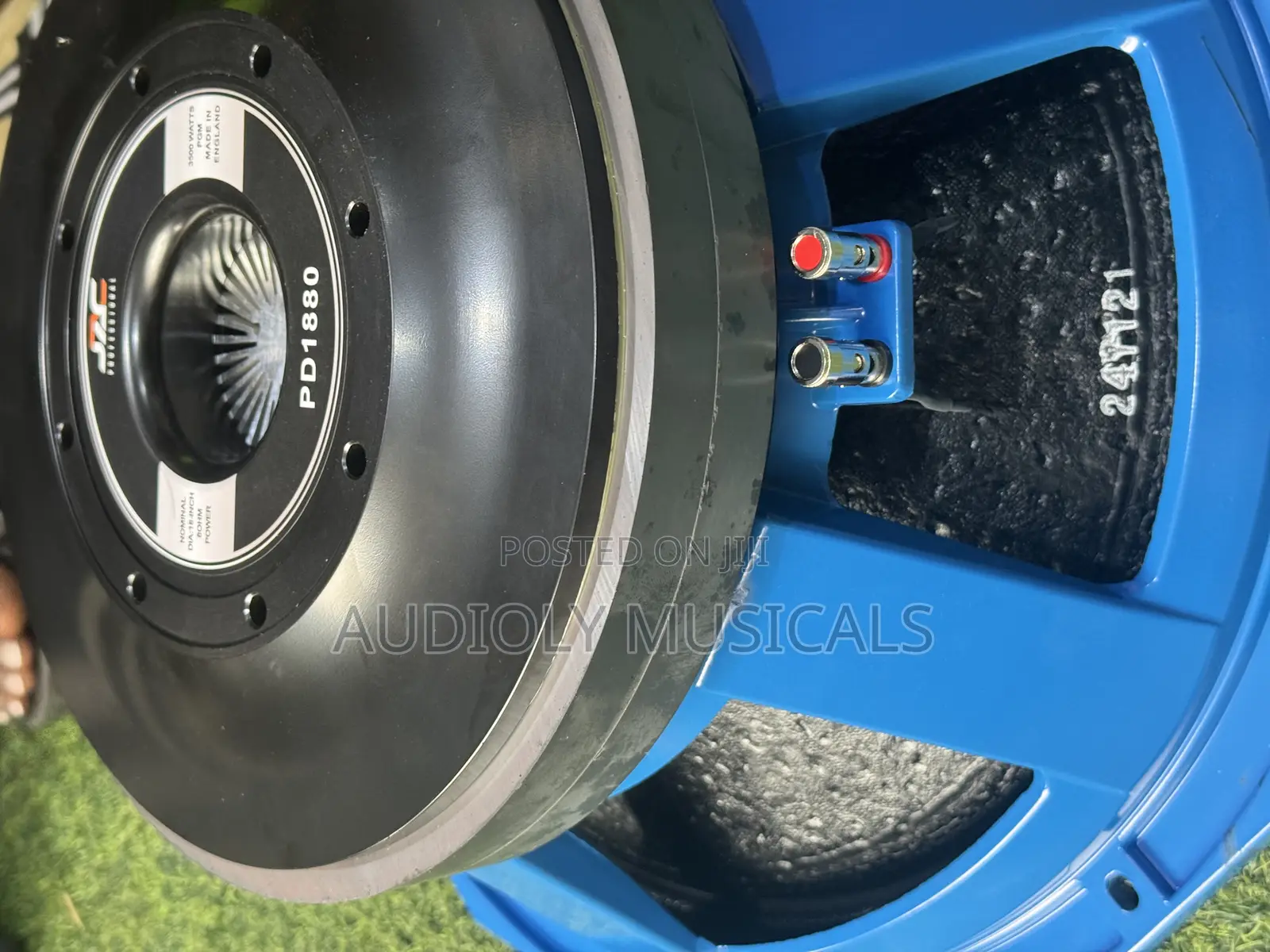 #3500watt/Jac Bass Speaker Double Magnet (Blue)