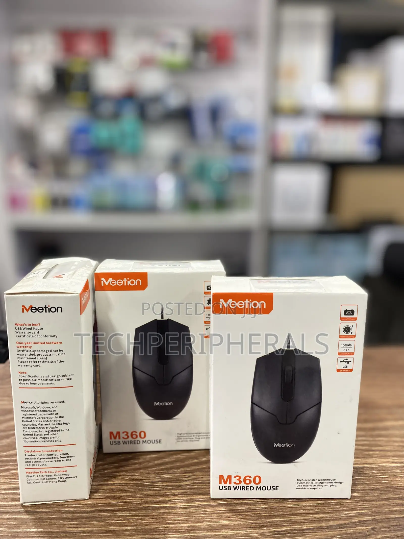Meetion M360 Usb Wired Mouse