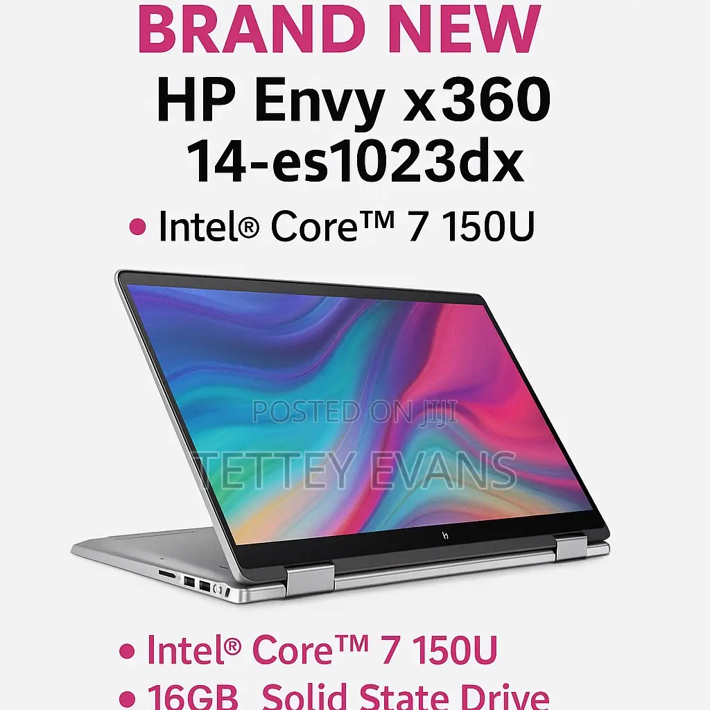 New Laptop HP Envy X360 16GB Intel Core Ultra 7 SSD 1T