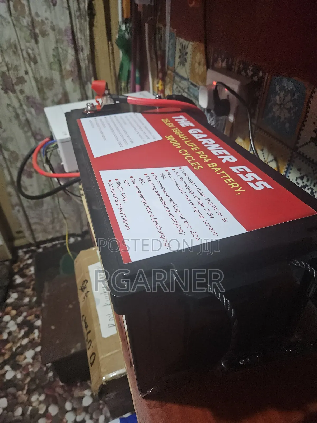 Solar Battery Storage System 4kwh+6kw Continuous Output Inverter