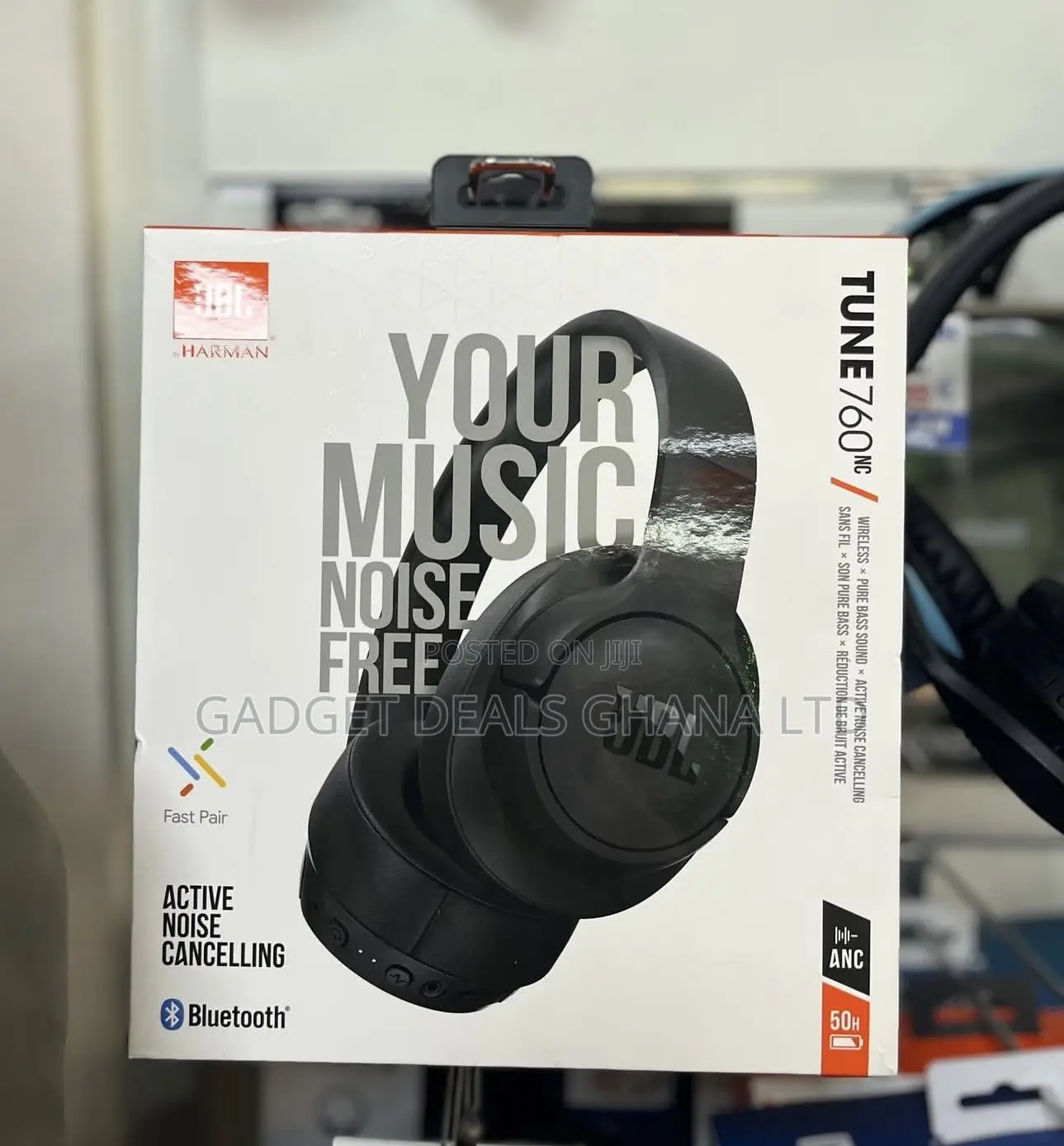JBL Tune 760nc Wireless Over-Ear Headphones