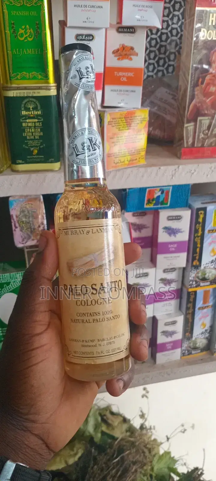 Palo Santo Cologne 100% Natural Spiritual Refreshing Scent
