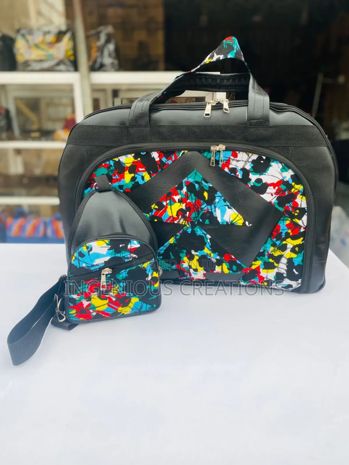 Travel Bag With Body Bag