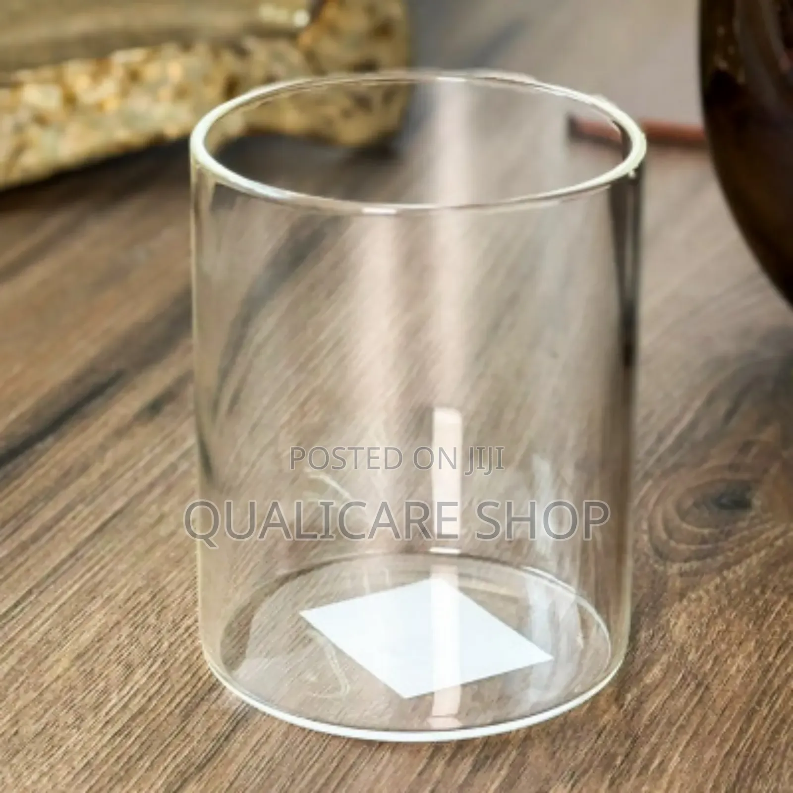 Set Of 12 Cylindrical Glass Vases 400ml
