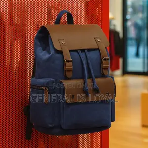 Canvas Buckle Backpack
