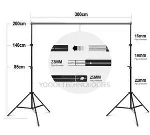 Photo Studio Background Support Kit