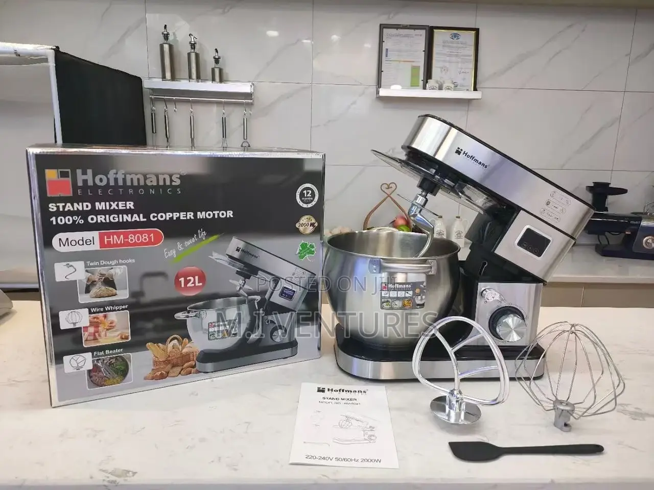 12l Hoffmans Stand Mixer