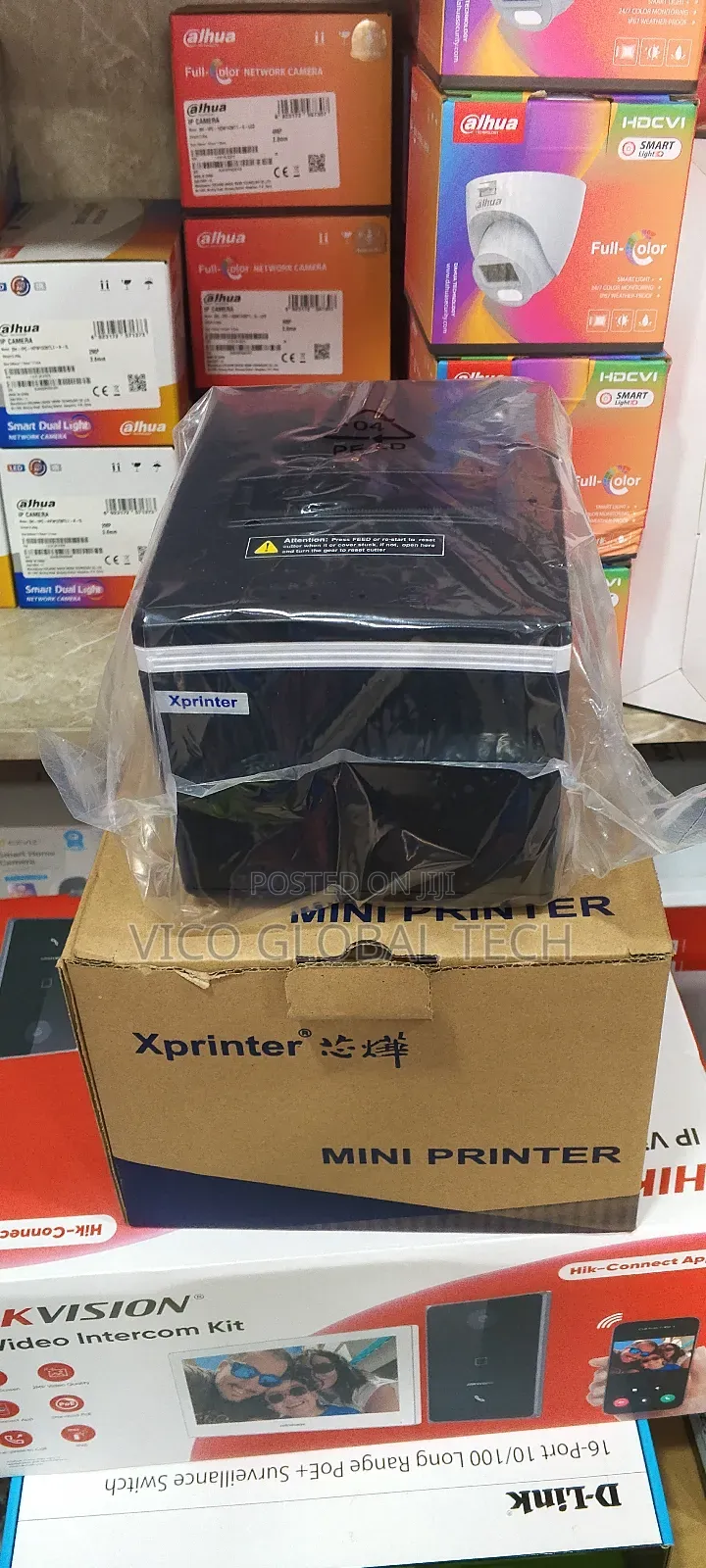 Xprinter Xp-e200l Thermal Receipt Printer 80mm Usb+Lan