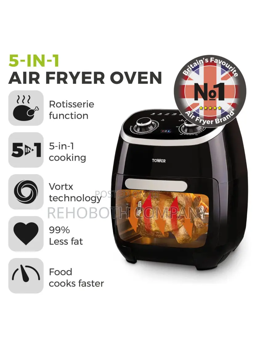 Tower T17038 Xpress Pro 11 Litre 5 in 1 Air Fryer