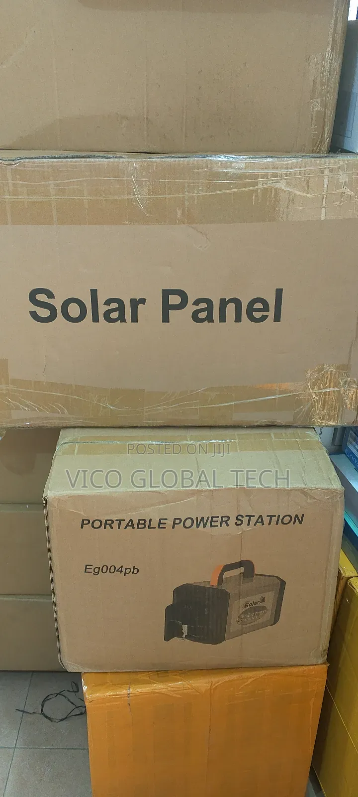 Portable Power Station 500w With and Without Solar Panel