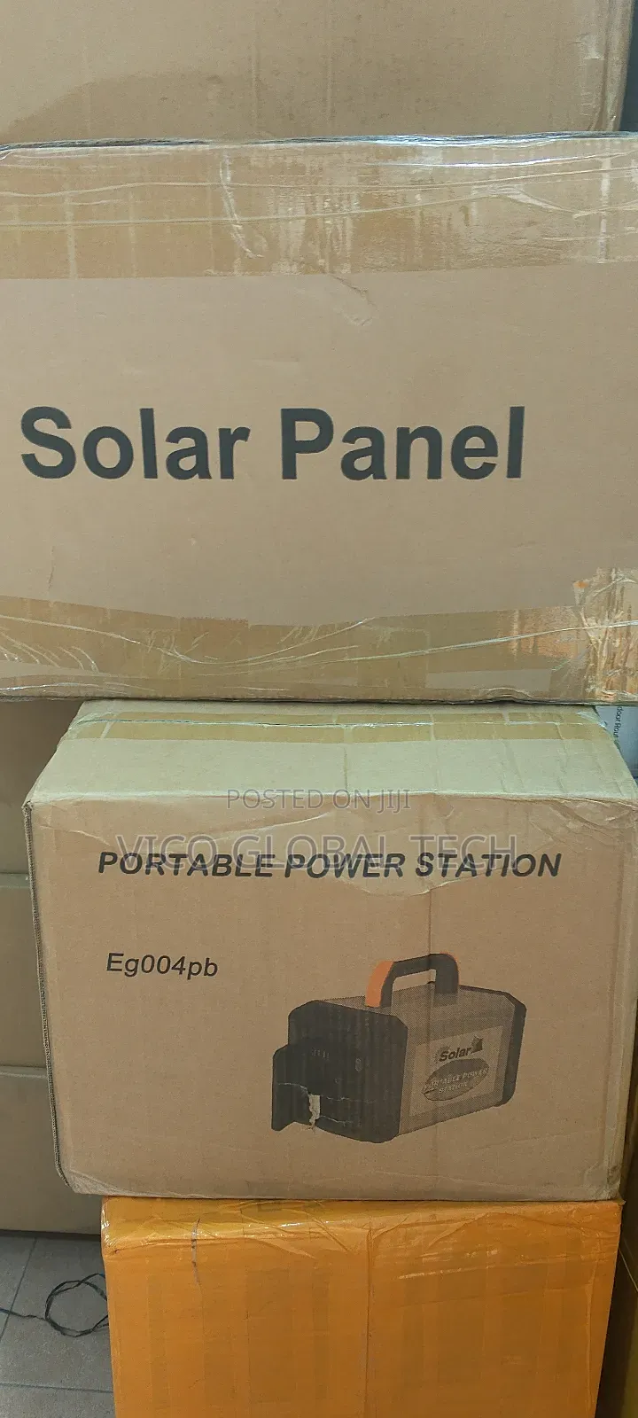 Portable Power Station 500w With and Without Solar Panel