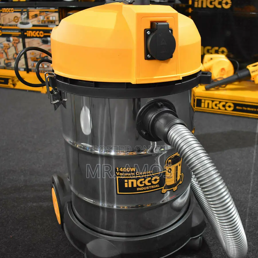 1400w 30l Wet Dry Vacuum Cleaner + 5pcs Accessories -Vc14301