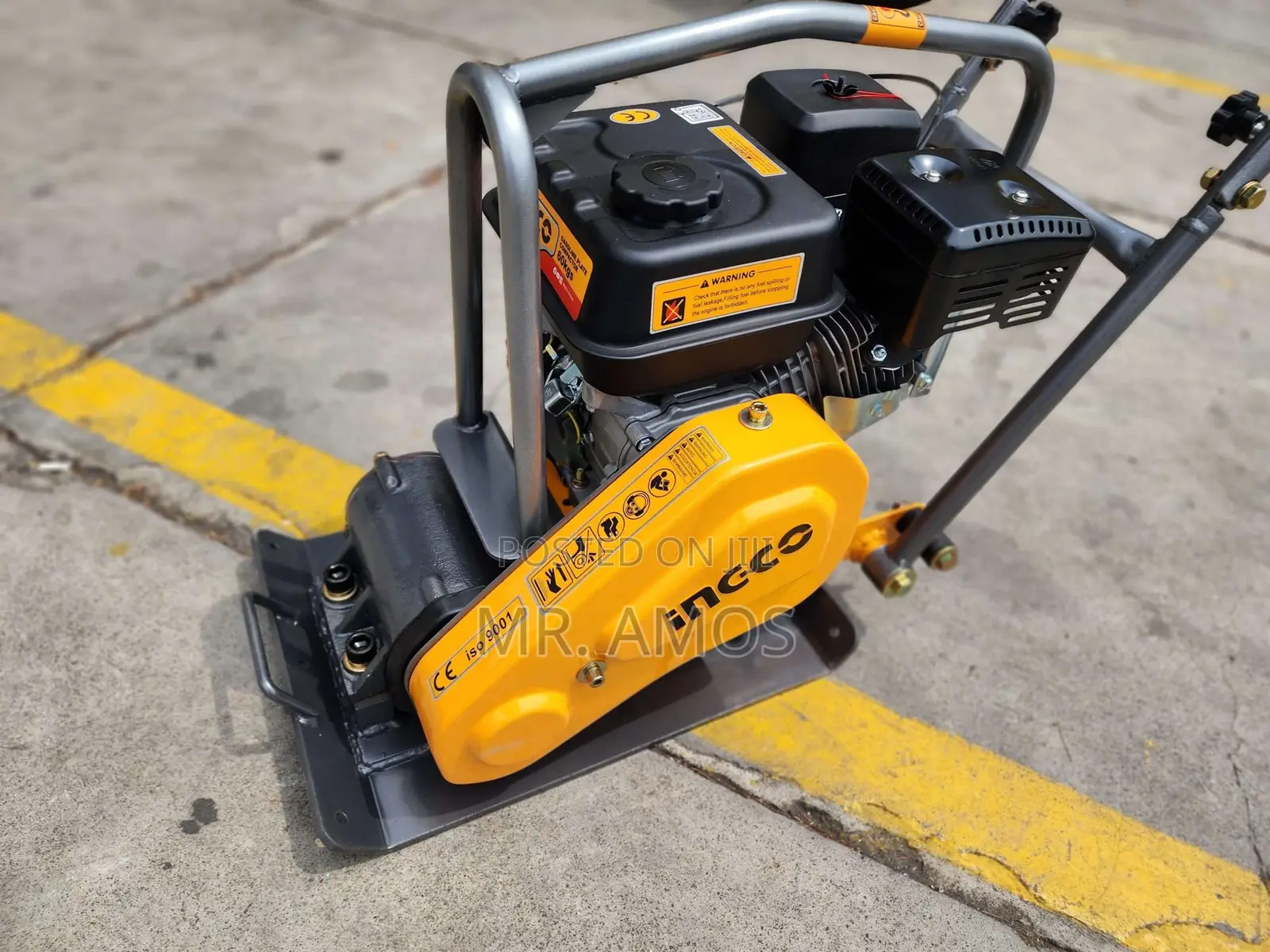 6.5hp 60kg Gasoline Plate Compactor - Gcp060-2