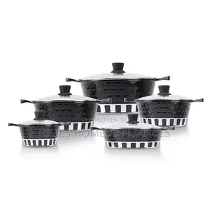 High Quality Heavy Duty Granite Nonstick Cookware Set (10pcs)