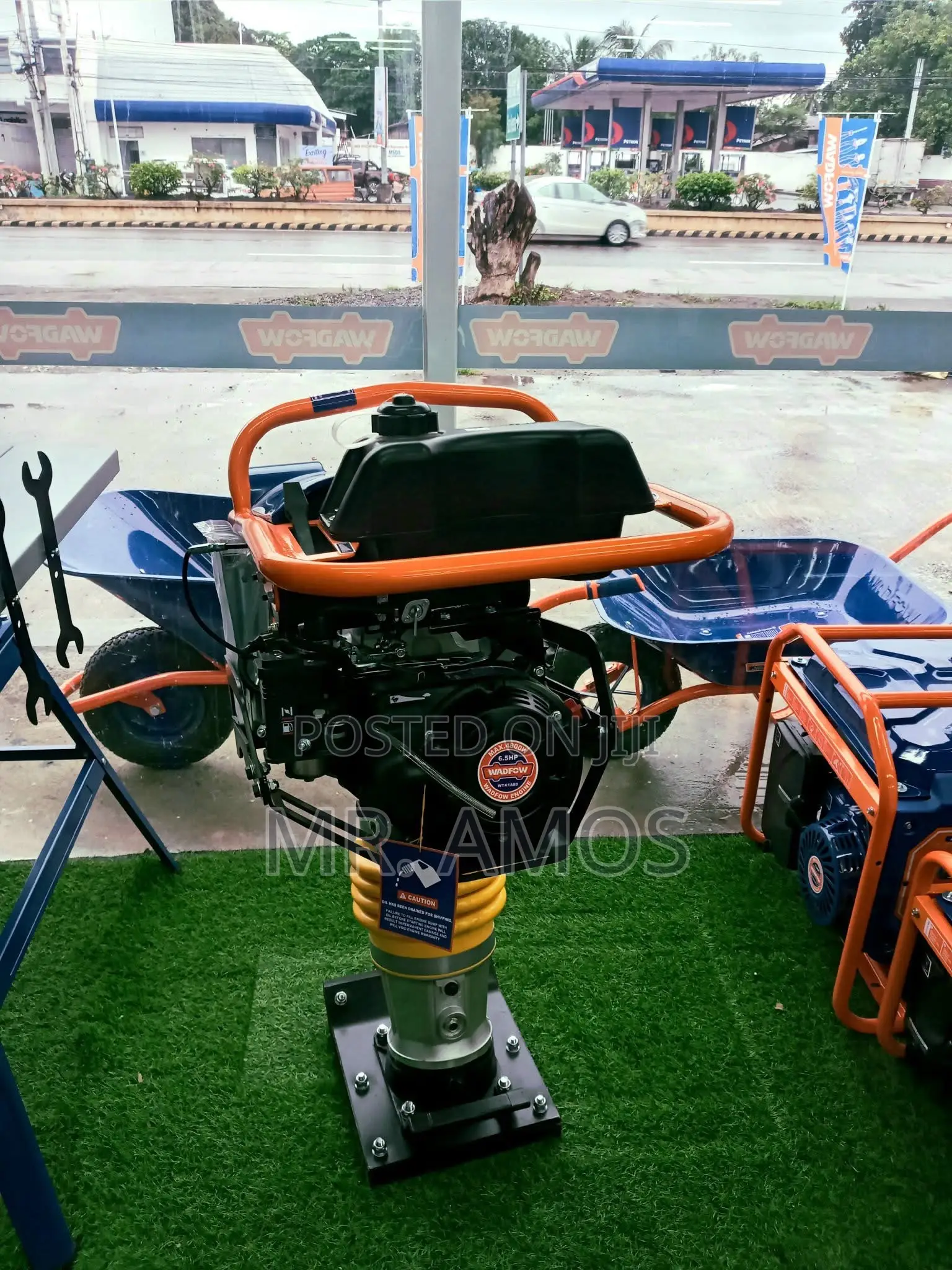 79kg 4.8kw(6.5hp) Tamping Rammer / Jumping Jack - Wta1a80