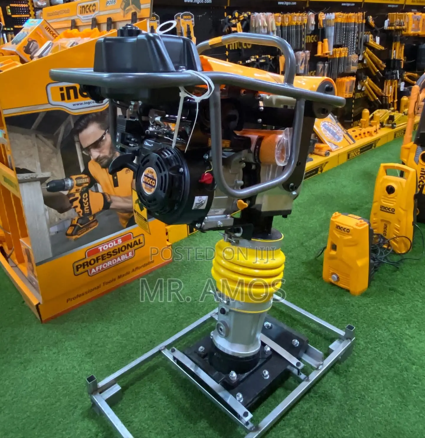 79kg 4.8kw(6.5hp) Gasoline Tamping Rammer - Grt75-2