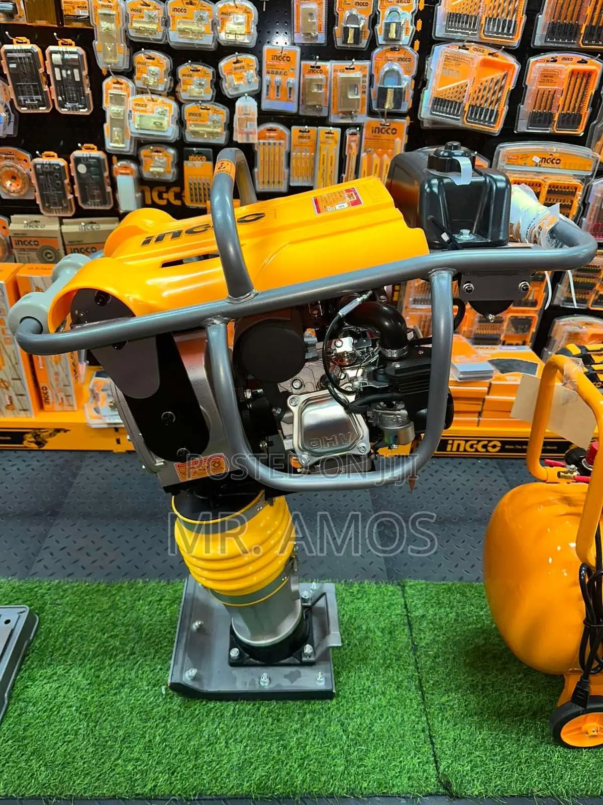 79kg 4.8kw(6.5hp) Gasoline Tamping Rammer - Grt75-2