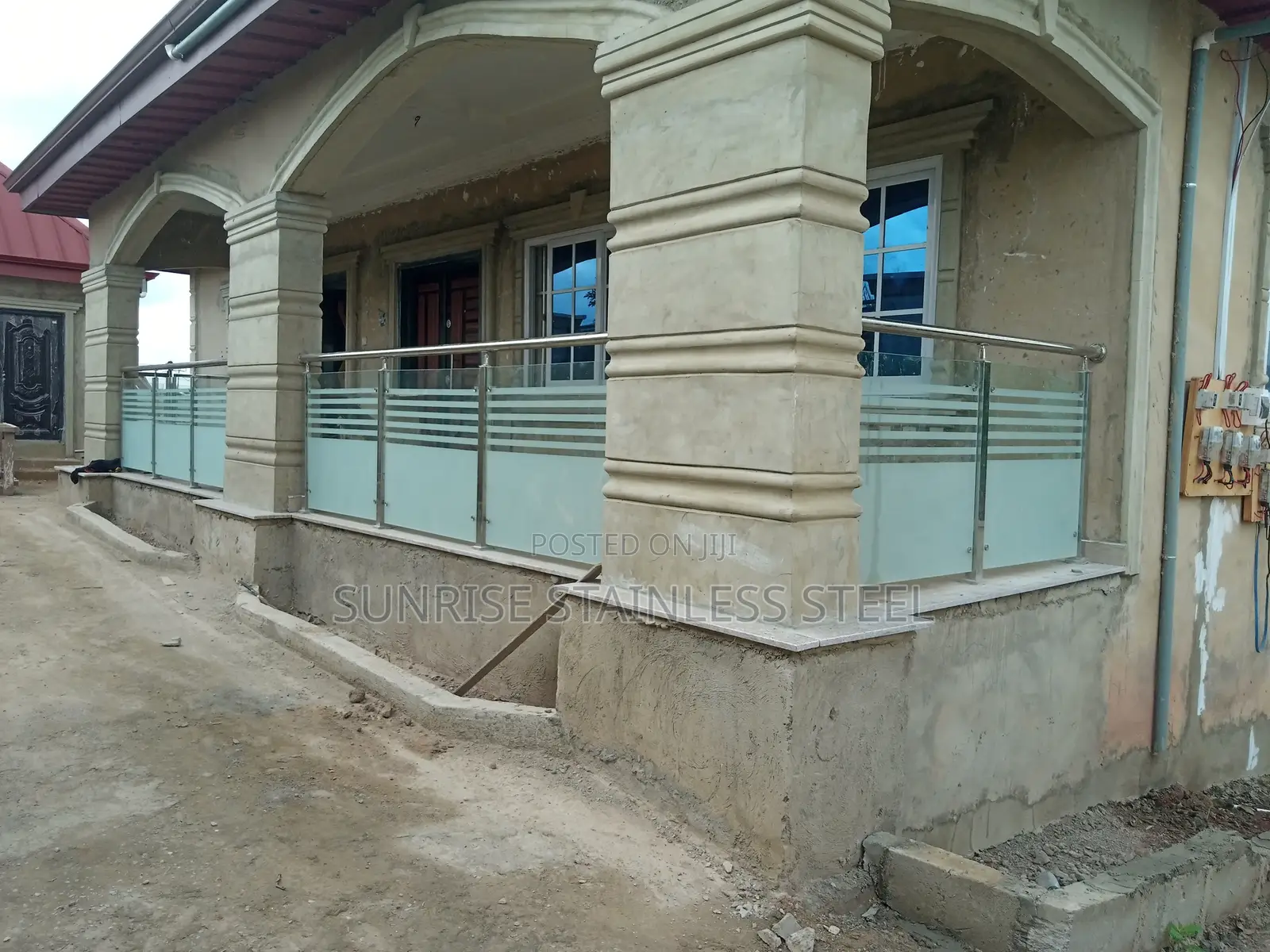 Sunrise Stainless Steel and Glass Balustrade