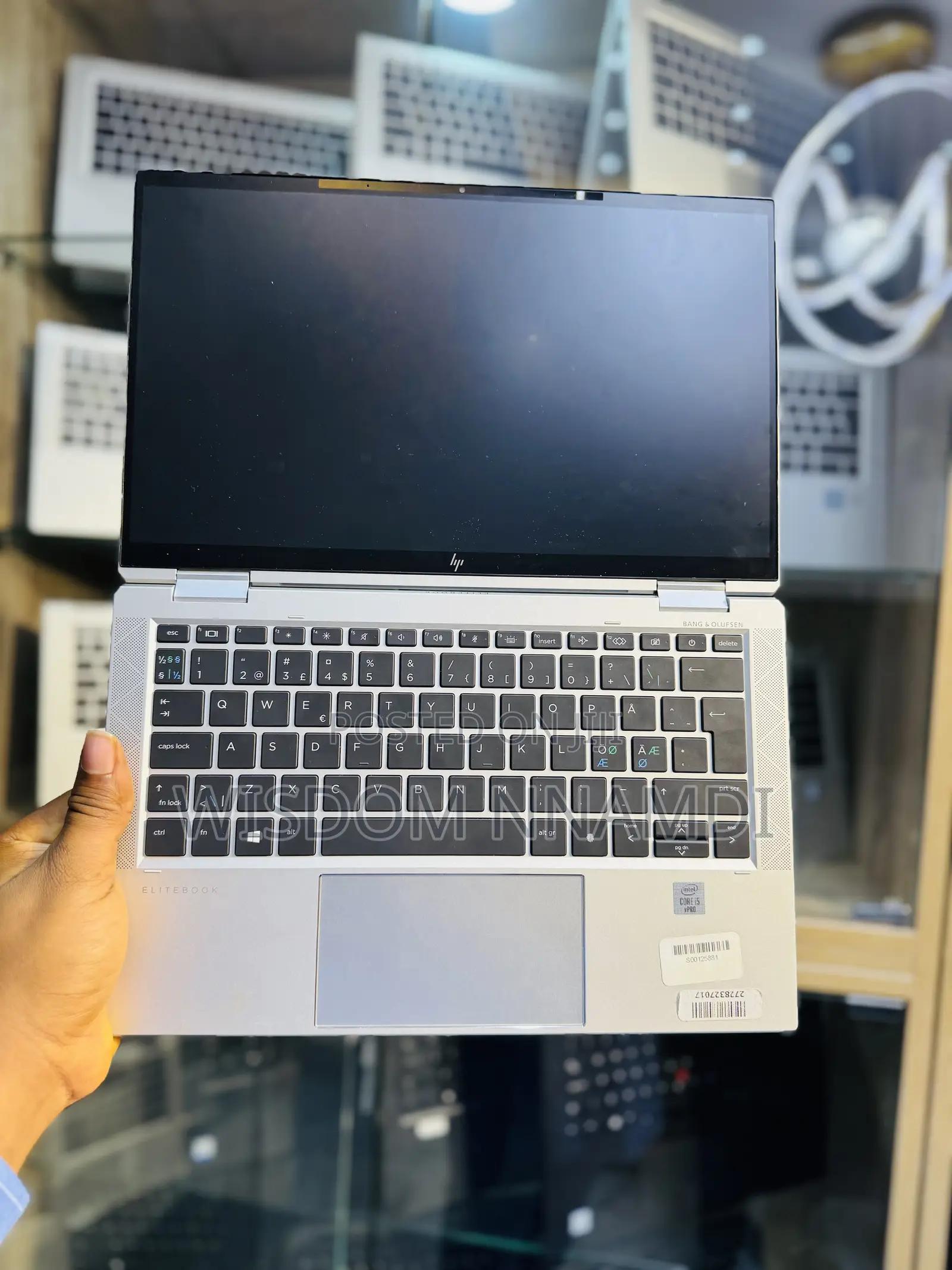 Laptop HP EliteBook x360 1030 G7 16GB Intel Core i5 SSD 256GB
