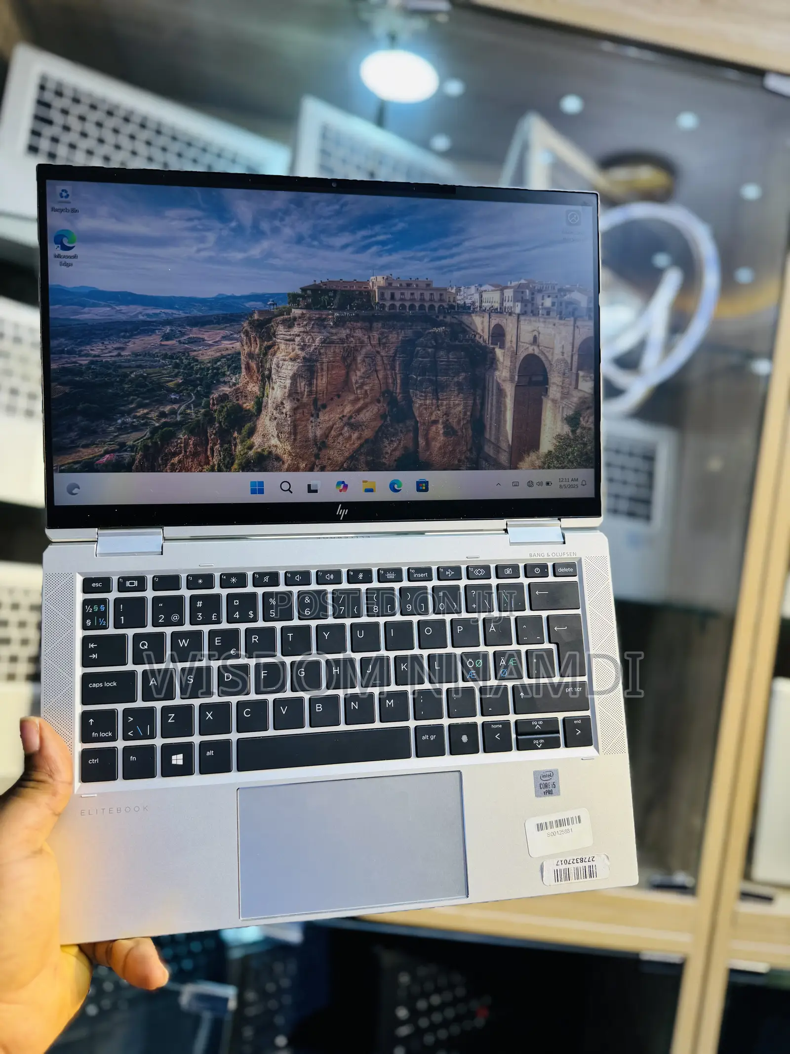 Laptop HP EliteBook x360 1030 G7 16GB Intel Core i5 SSD 256GB