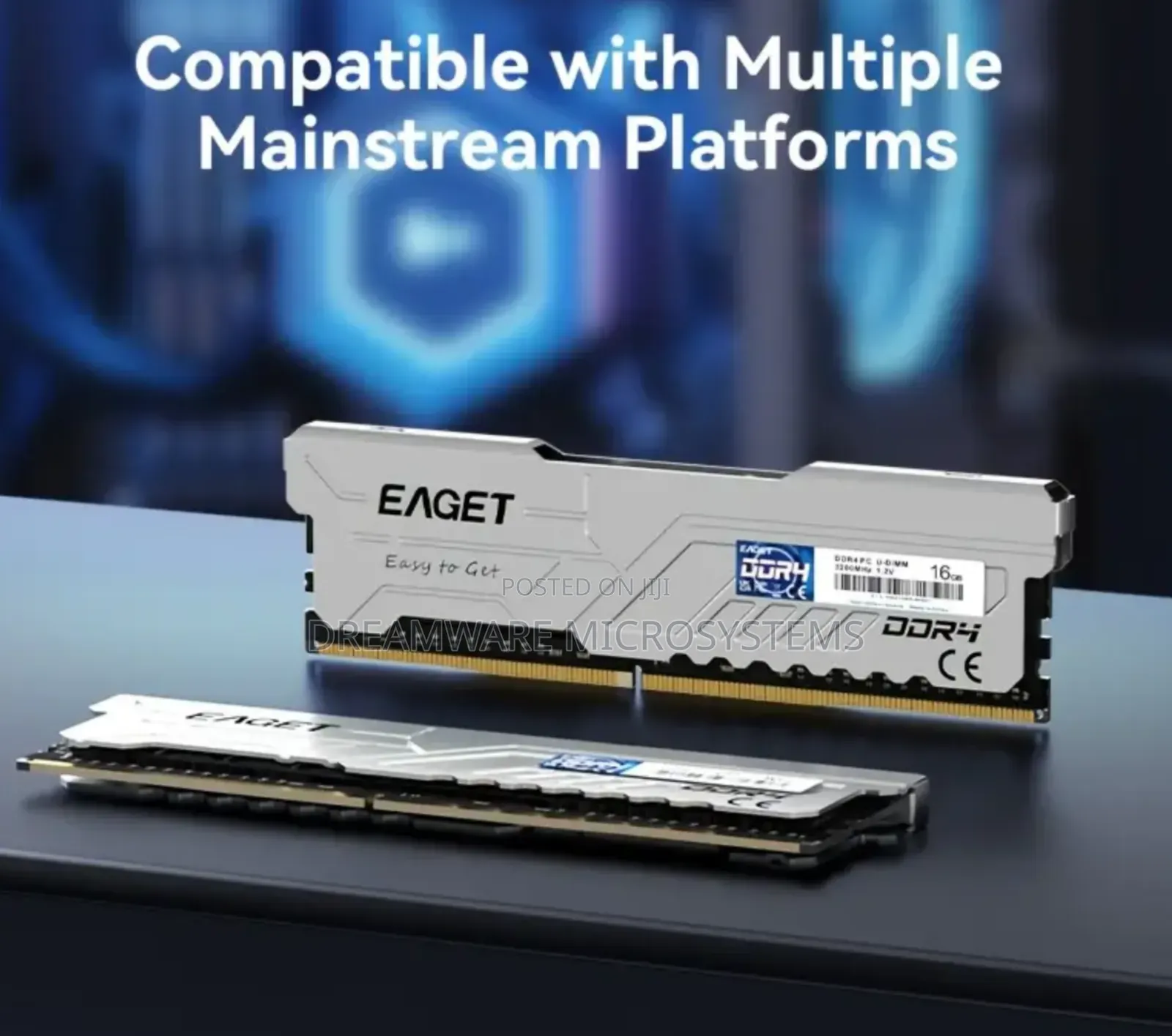 Brand New 16gb Ddr4 Ram Memory for Desktop Memory