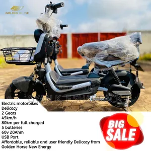 New Motorcycle 2025 Black