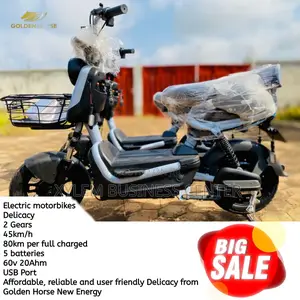 New Motorcycle 2025 Black