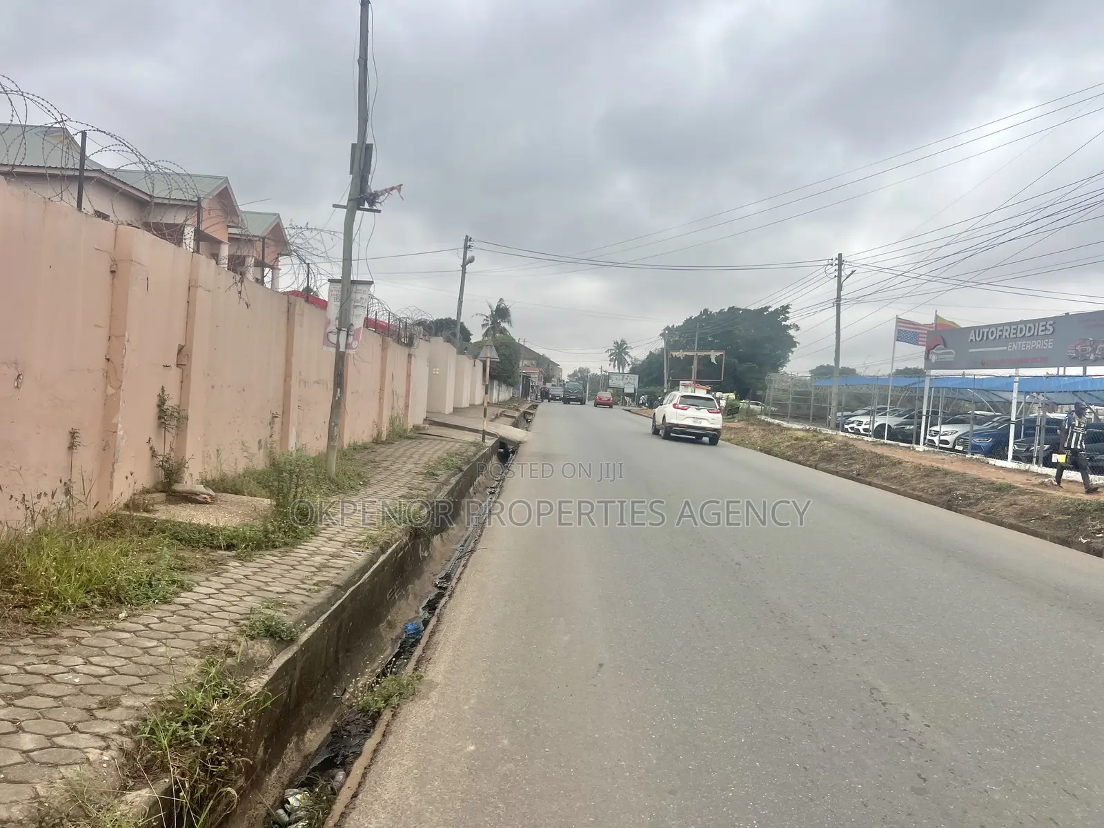 Roadside Land for Sale at Achimota