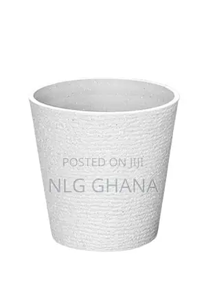 Modern Plant Pot Plastic Vase - White. Ghx5456