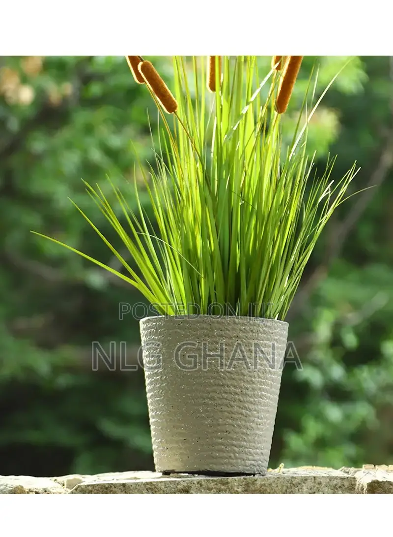 Modern Plant Pot Plastic Vase - White. Ghx5456