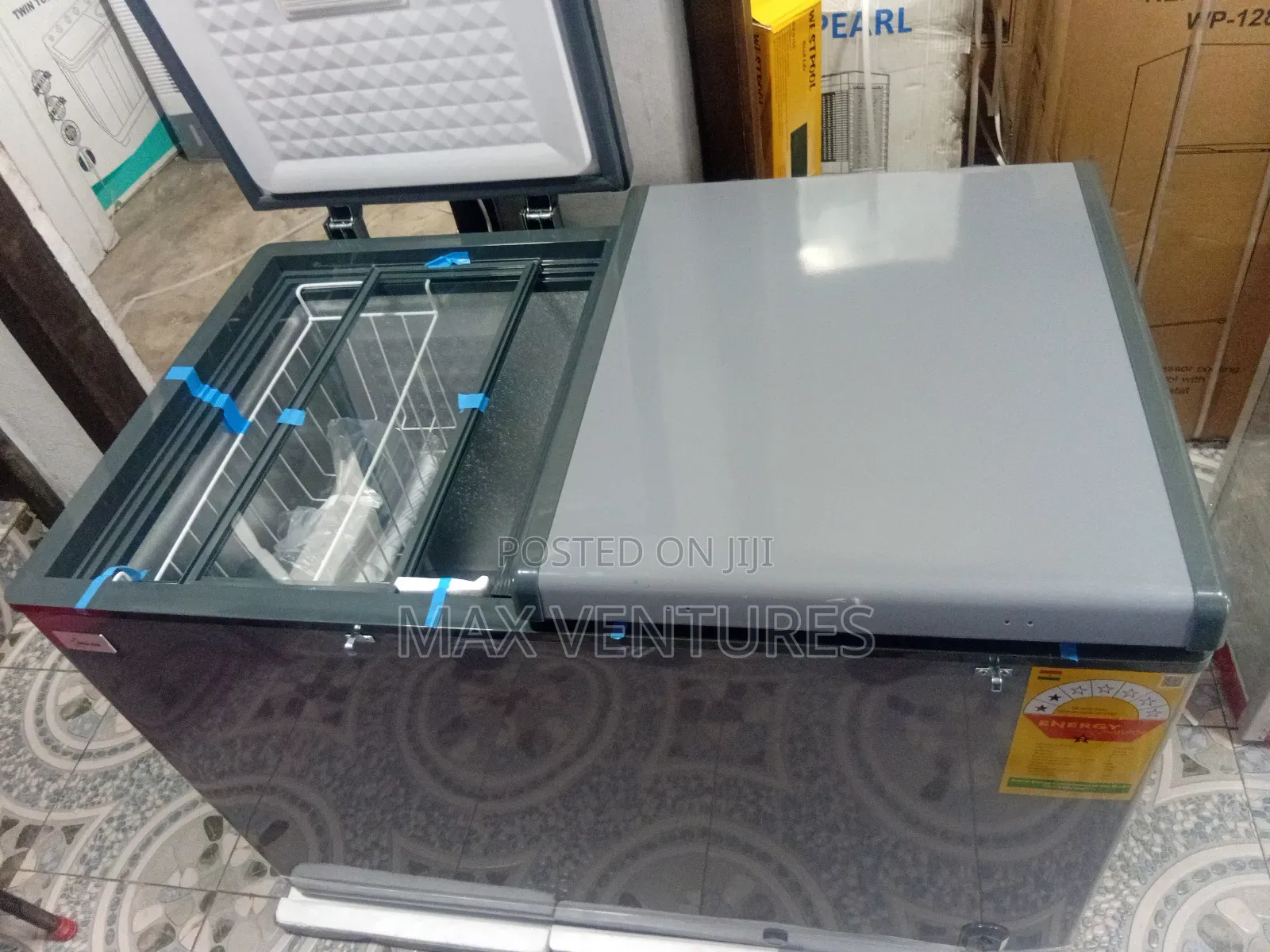Sleek Gold Star Chest Freezer 344l Energetic System Set