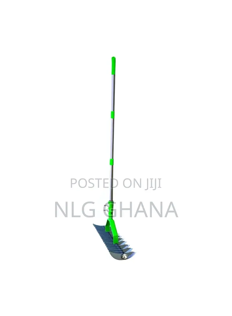 1.7m Stainless Steel + Alloy Steel Garden Lawn Rake.