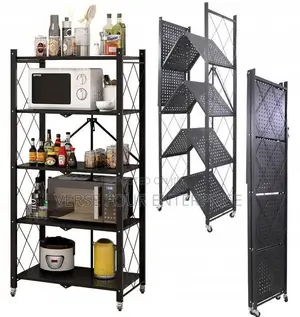 5 Tier Foldable Kitchen /Storage Rack