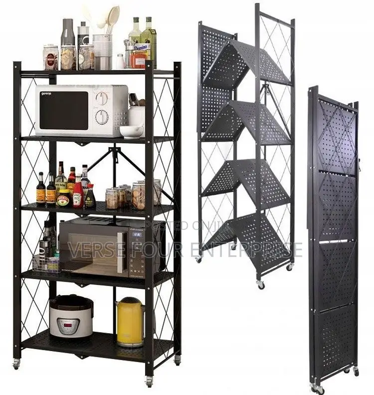 5 Tier Foldable Kitchen /Storage Rack