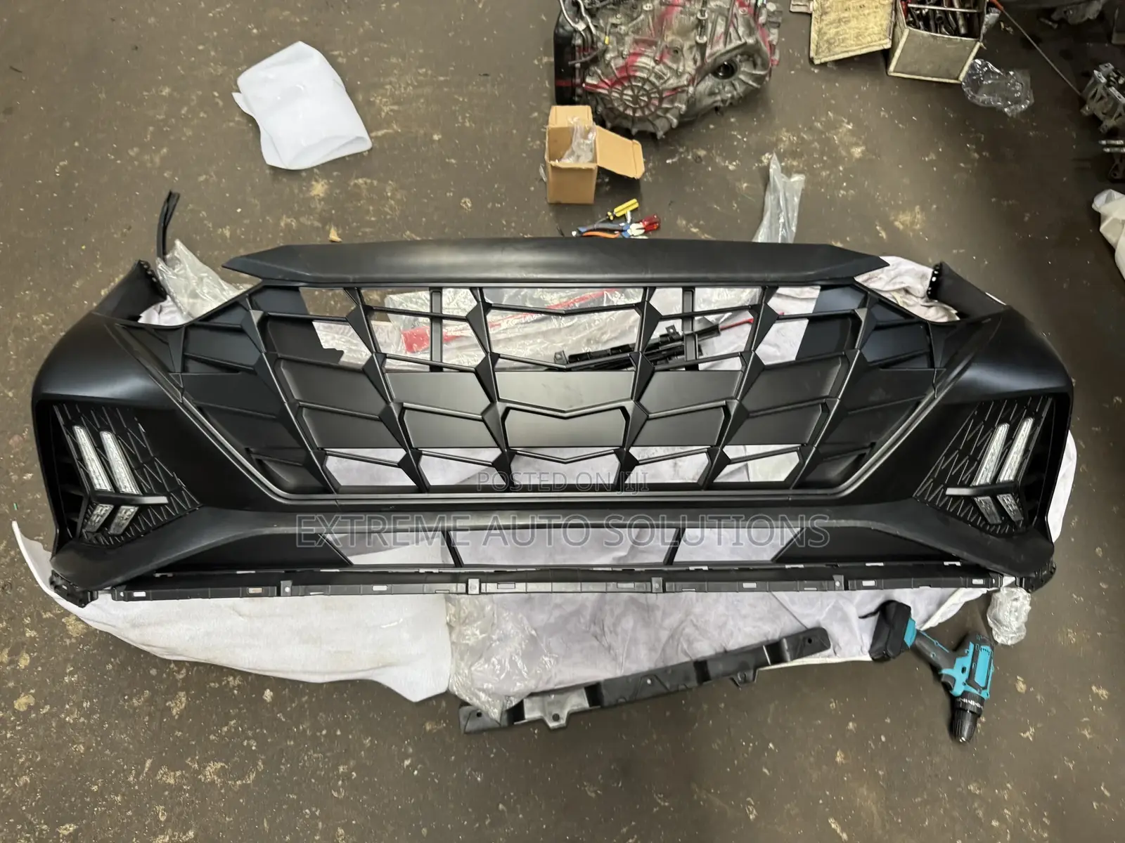 Elantra 17 Complete Front Spec Bumper