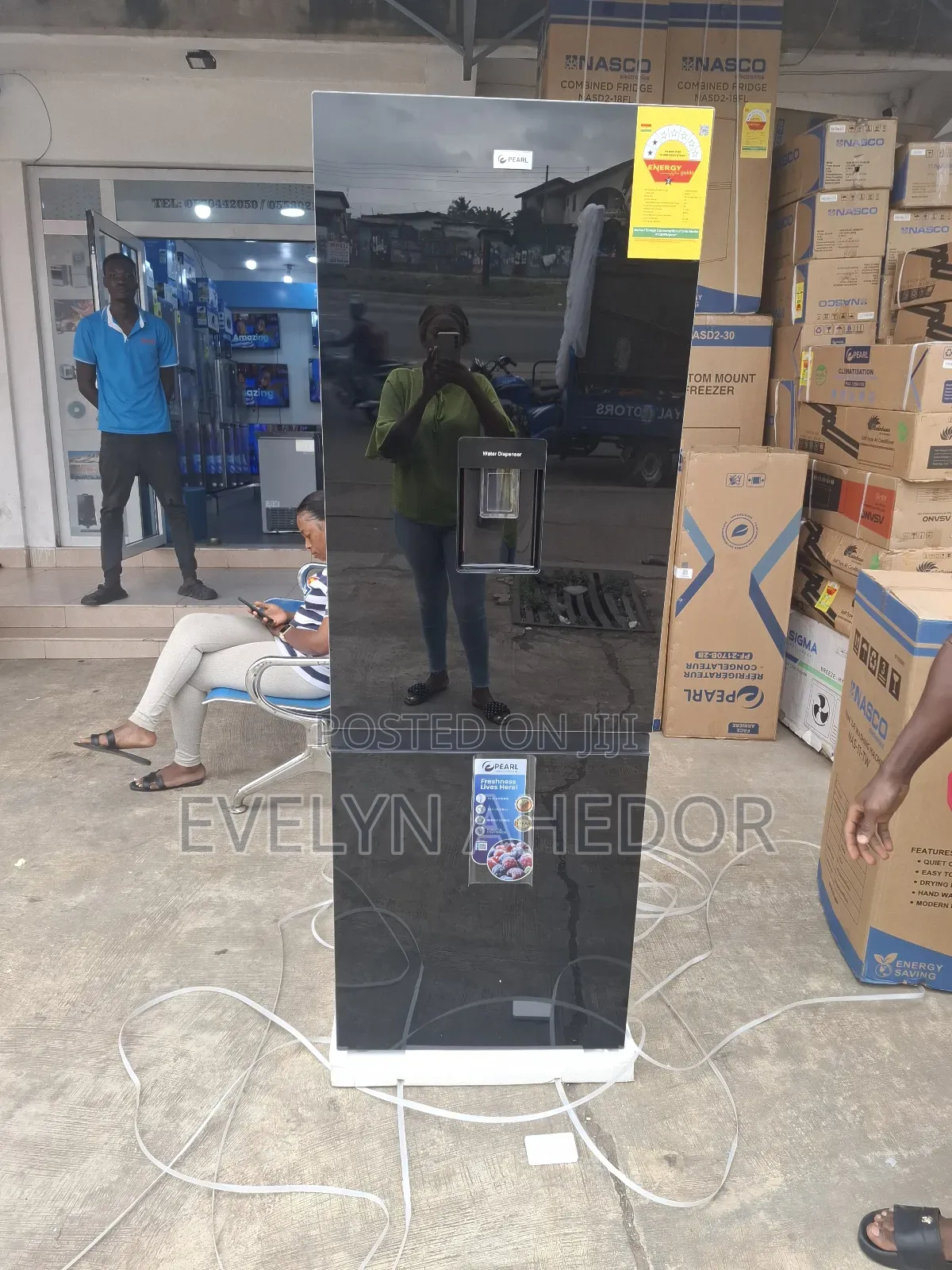 Cute and Affordable Pearl Bottom Freezer 309 Litres for Sale