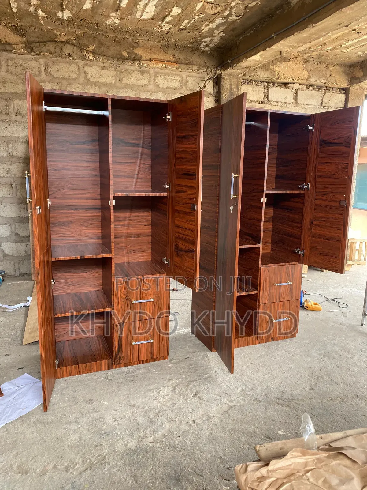 2 in 1 Wardrobes(Any Colour)