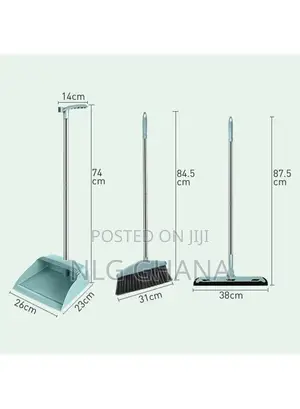 Household Broom Dustpan Set Soft Bristle Broom. Tvx22655