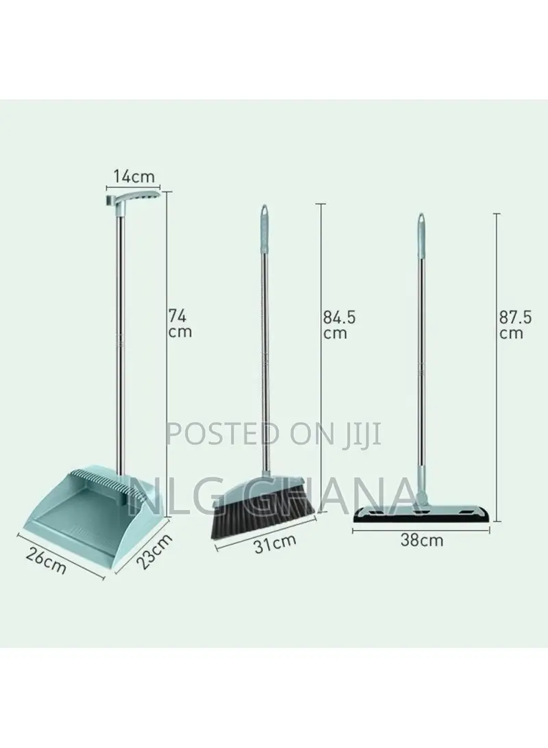 Household Broom Dustpan Set Soft Bristle Broom. Tvx22655
