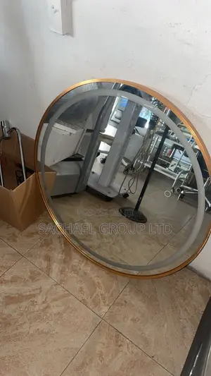 Round Salon Led Mirror