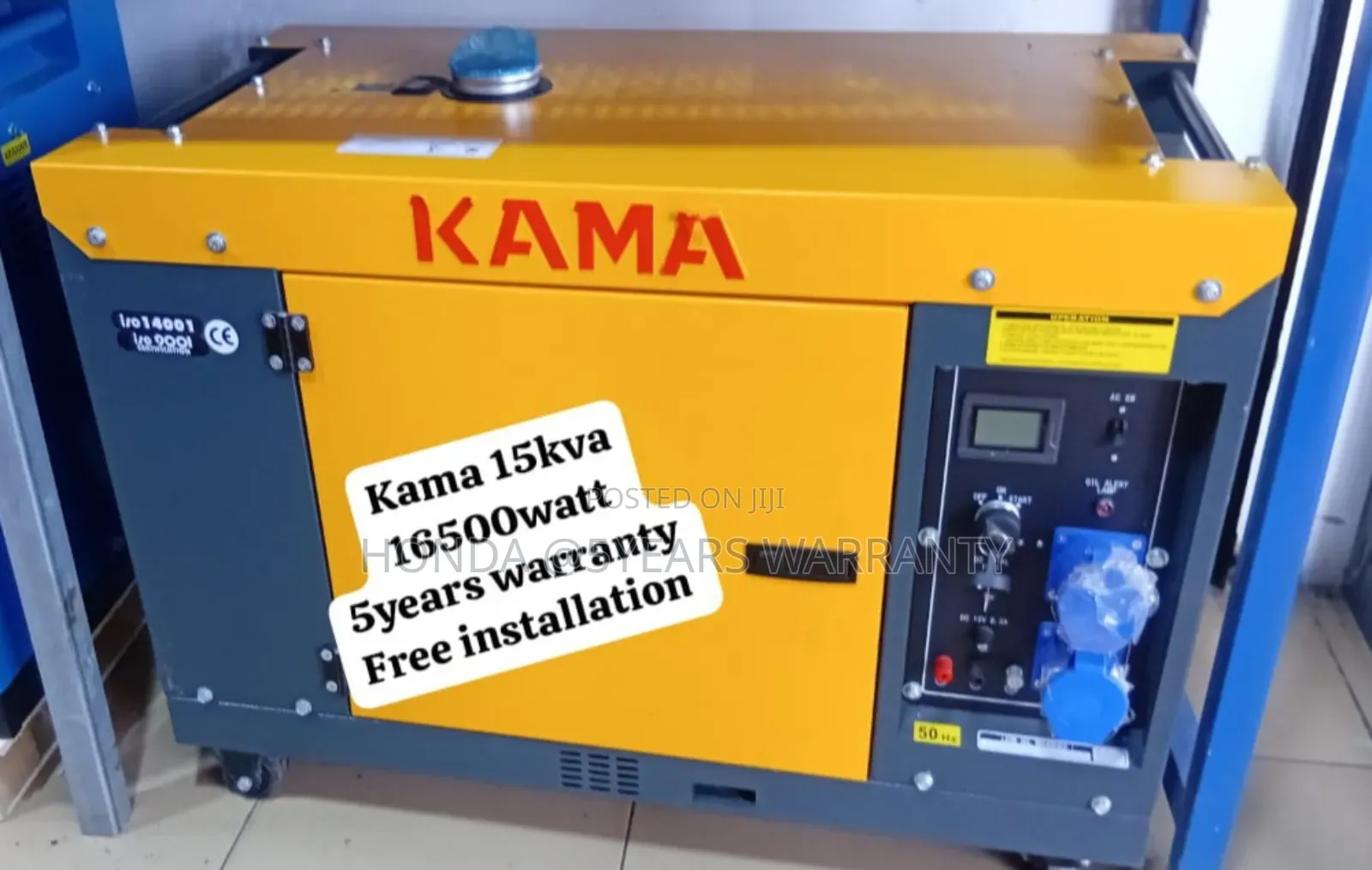 Kama 15kva Telecommunications Energy Generator 16500watt