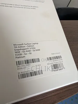 New Microsoft Surface Laptop 7 16GB Qualcomm Snapdragon X Elite 512GB